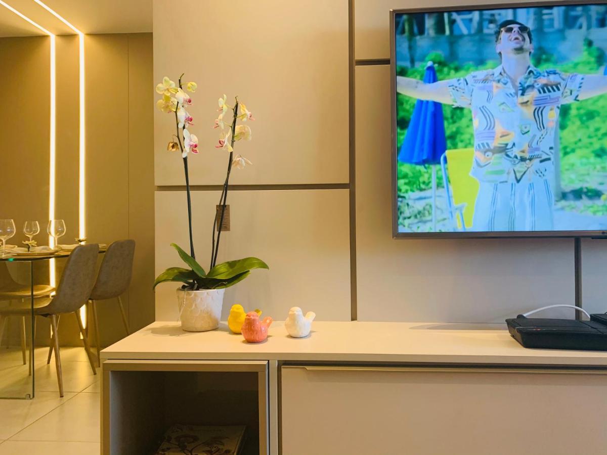 Luxo 1406 - Quarto E Sala Com Varanda Frente Mar Ponta Verde Maceió Zewnętrze zdjęcie