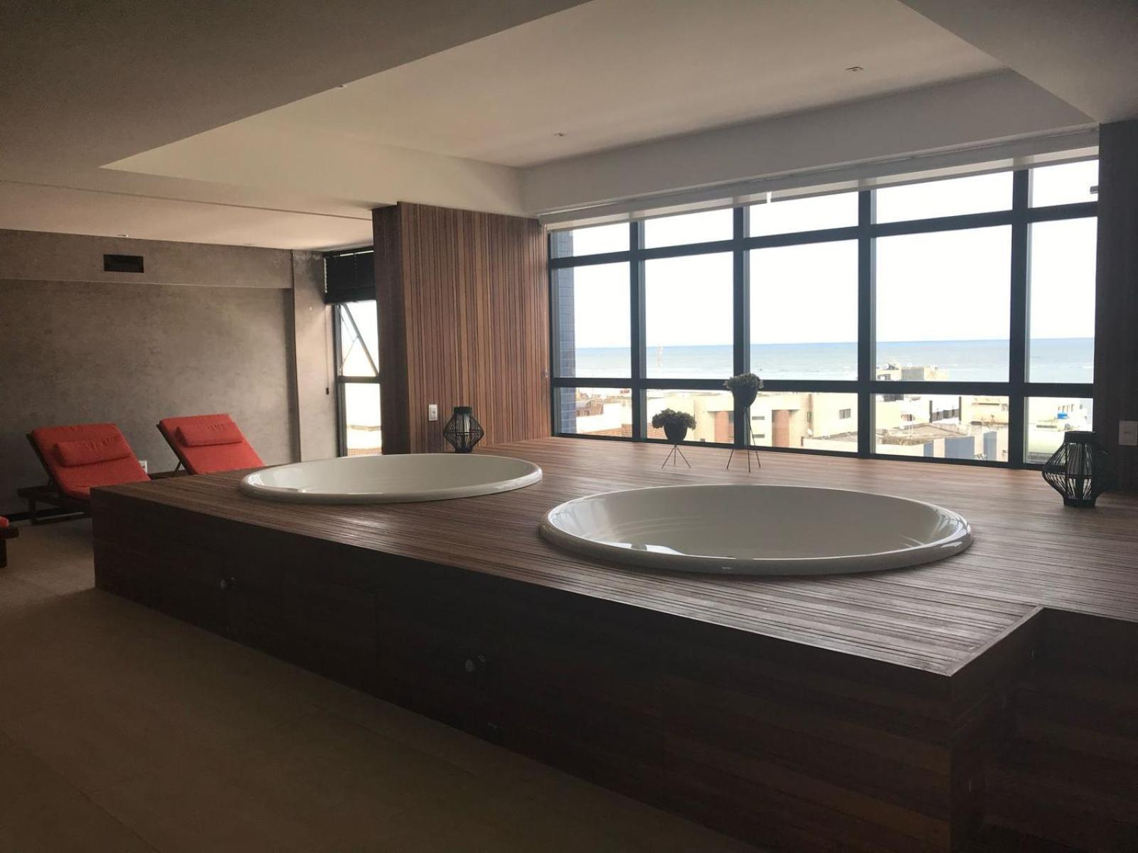 Luxo 1406 - Quarto E Sala Com Varanda Frente Mar Ponta Verde Maceió Zewnętrze zdjęcie